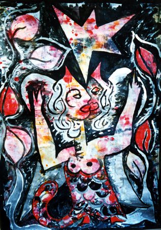 Luzifer′s daughter dancing (Luzifer′s Tochter)