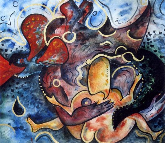 Serafina, Schlangenvogel und Nashorn - Halte mich