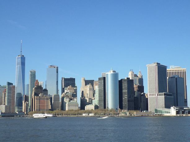 On the Ferry to Staten Island
