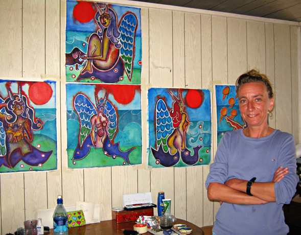 Malen in Belize 2010